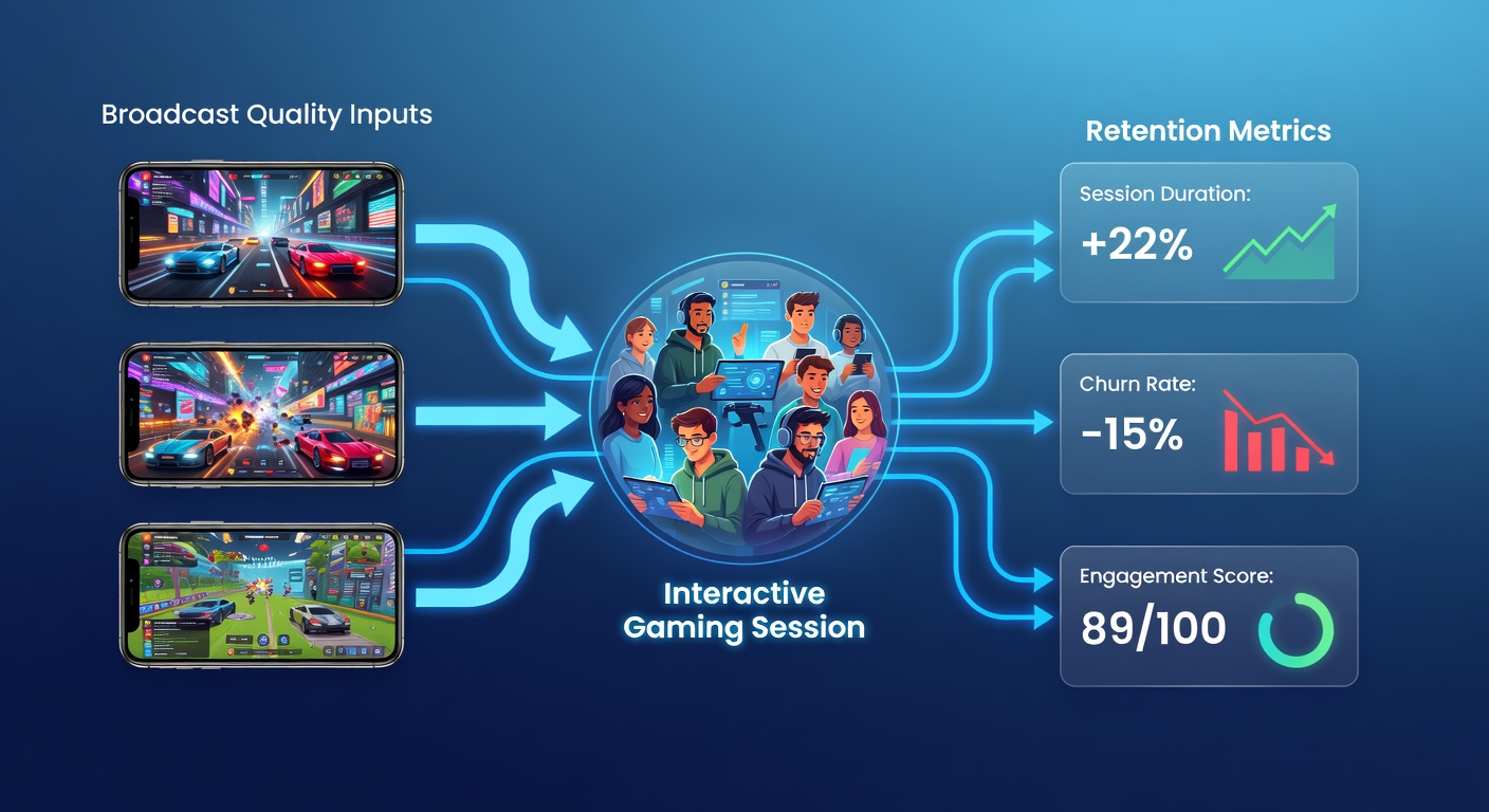 Analyse von Retention-Metriken in interaktiven mobilen Spielsitzungen