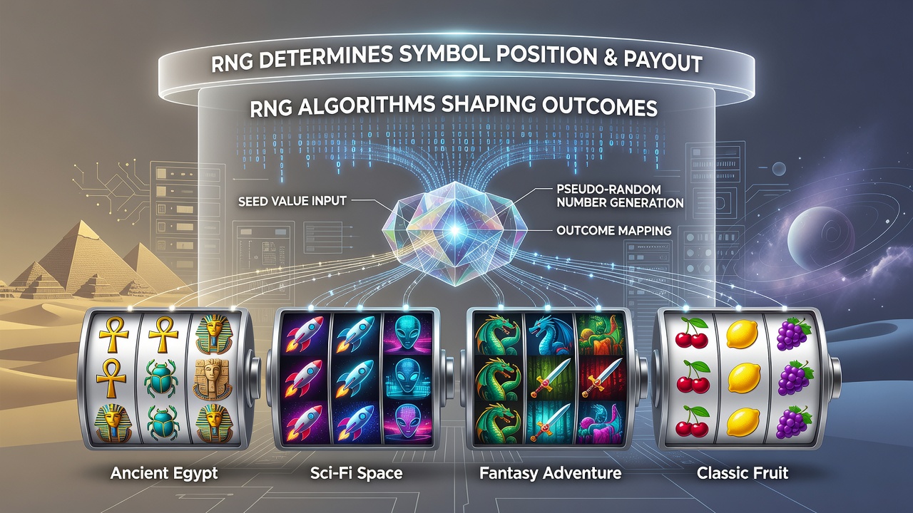 Vergleich von RNG-Auswirkungen in Slots mit unterschiedlichen Themen und Symbolkombinationen