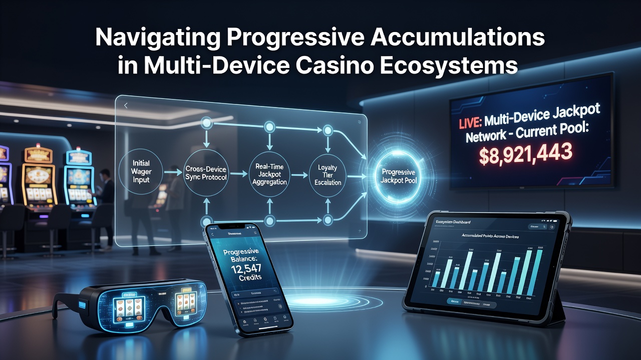 Multi-Device Casino Ökosystem mit progressiven Jackpots auf verschiedenen Geräten