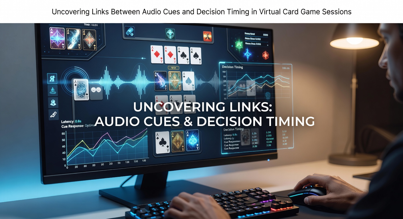 Illustration der Audio-Cues und deren Einfluss auf Entscheidungsprozesse in virtuellen Kartenspielen
