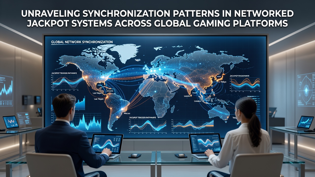 Netzwerkdiagramm globaler Jackpot-Synchronisation